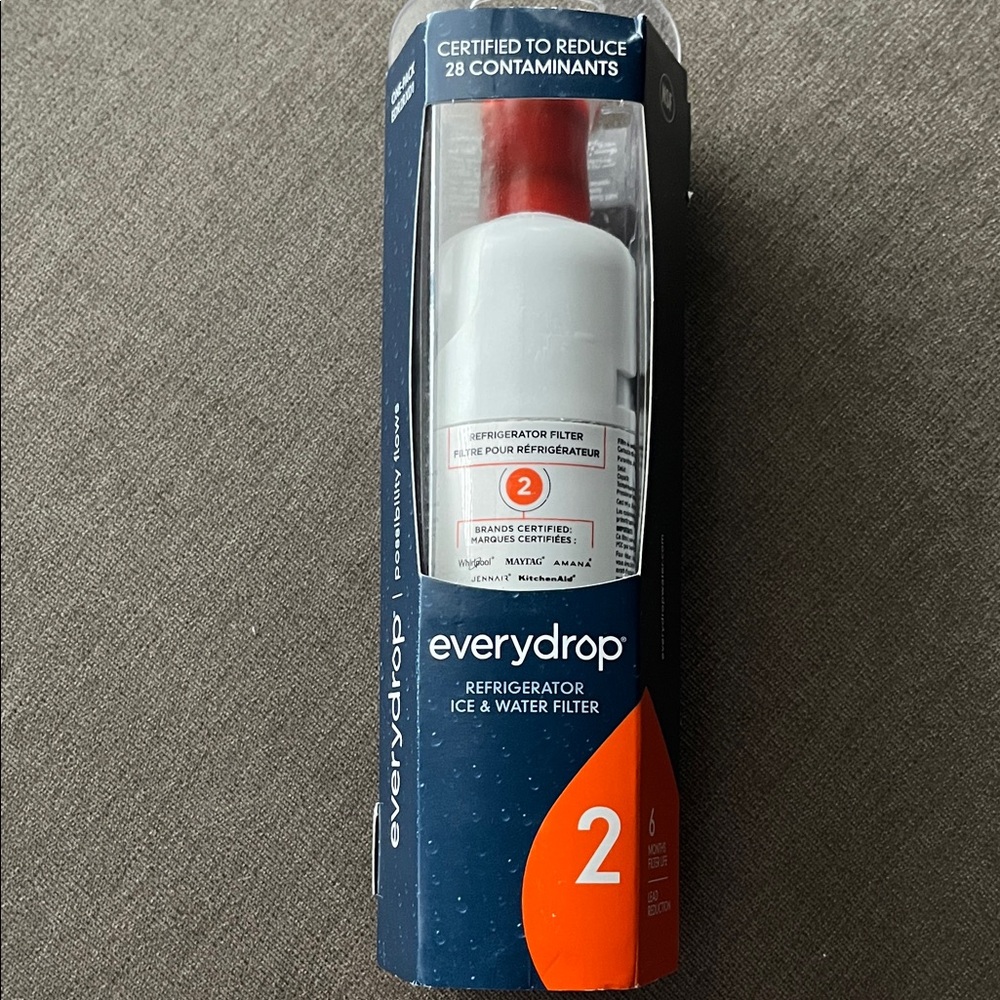 everydrop refrigerator ice & water filter. New in box.